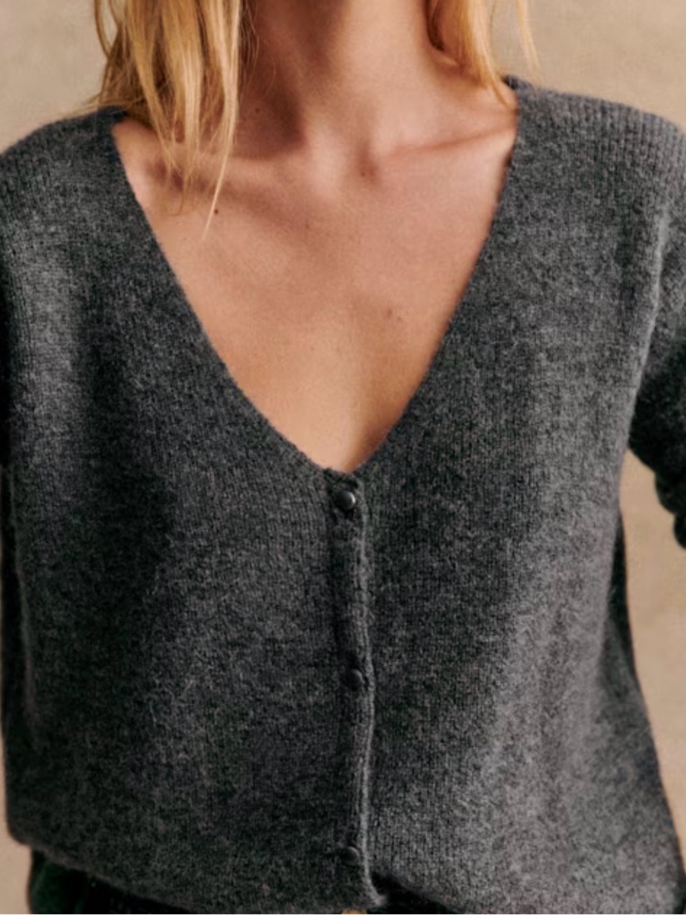 Berry Cardigan Sezane - brand new